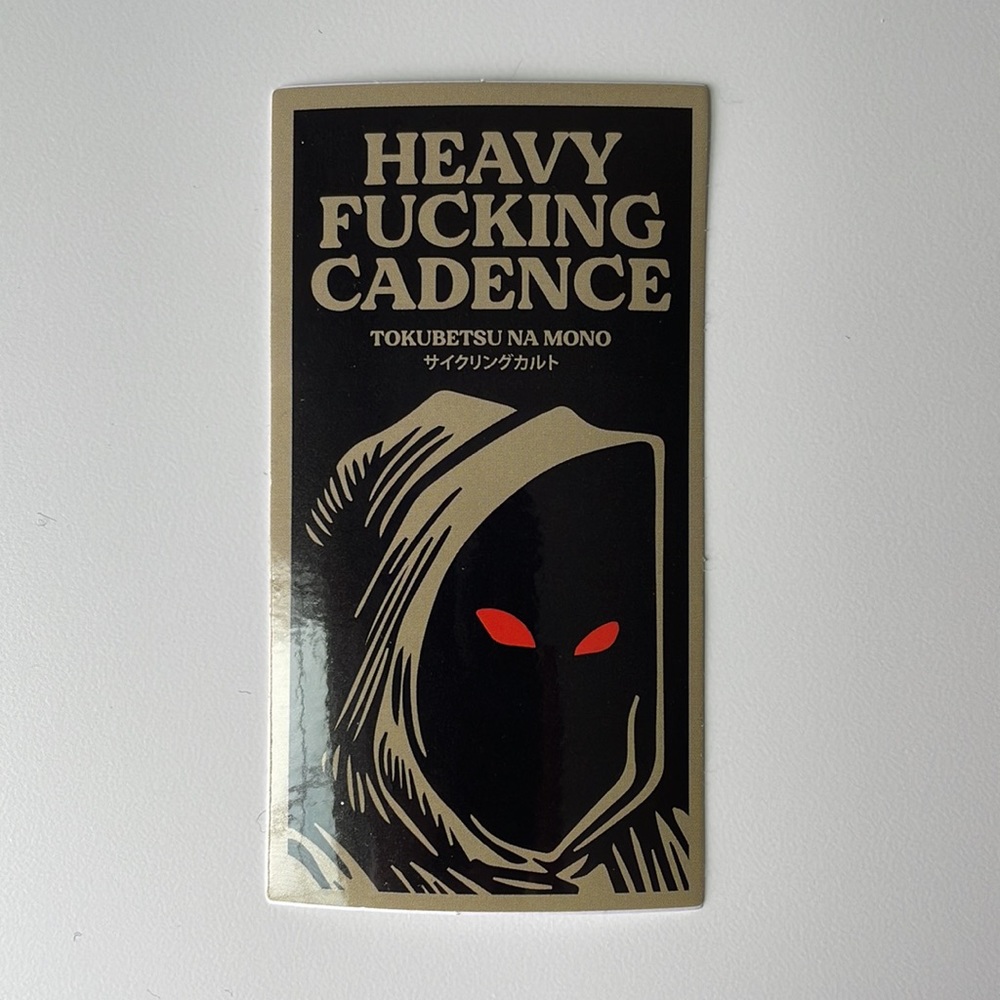 Tokubetsu Na Mono cycling sticker